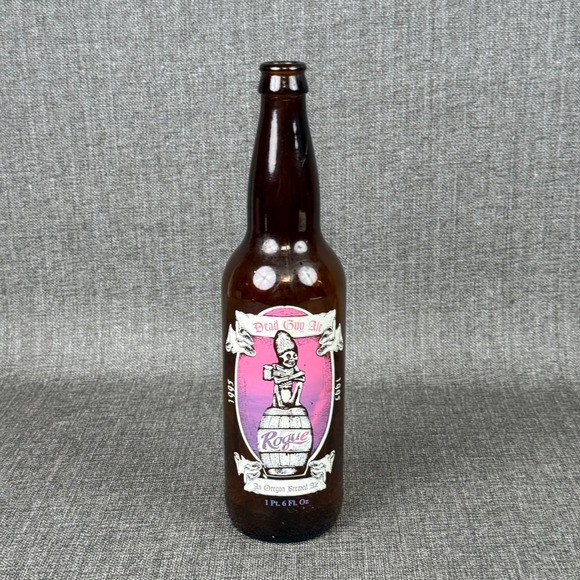 Rogue Dead Guy Ale Beer Bottle 1995 Oregon Brewing Collectible Empty - Picture 1 of 8